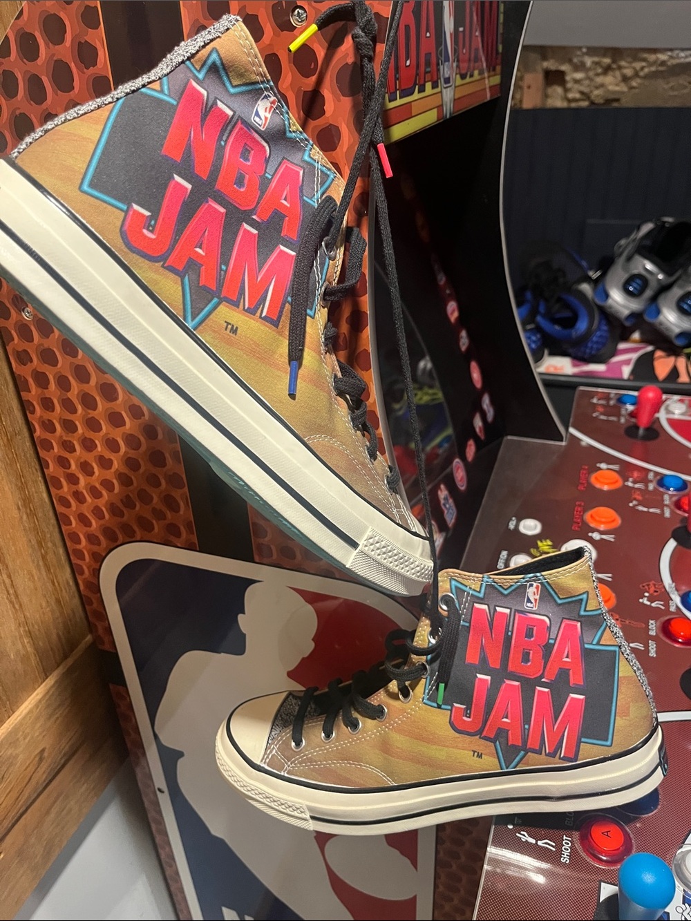 Converse NBA Jam High-Top Canvas Sneakers